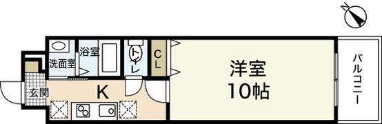 Lutella河原町の間取り画像