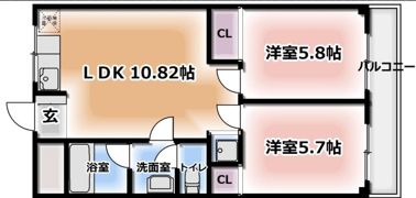 グランクレストの間取り画像