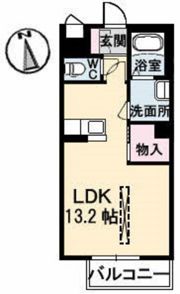 アンシャンテ厚生の間取り画像