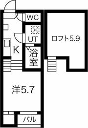 フォレストKCの間取り画像