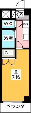 ヴィアルCITY今池の間取り画像