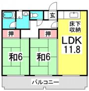 第2しづマンションの間取り画像