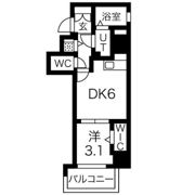 ワールドアイ大阪ドームシティⅡの間取り画像