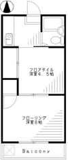 フレール西荻の間取り画像