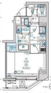MAXIV浅草の間取り画像
