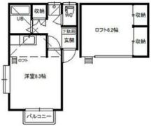 代栄パレスNo.3の間取り画像