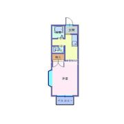 クレストエムの間取り画像