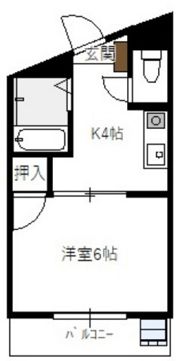 C＆C MIYAKEの間取り画像