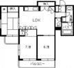 ライオンズマンション古江東の間取り画像