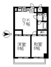 セルーエ三鷹の間取り画像