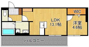 D-room中二十町の間取り画像