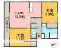 サンビレッジ画図東Bの間取り画像