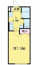 メゾンリョウの間取り画像