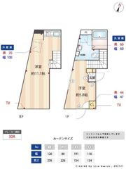 プレジール三軒茶屋の間取り画像
