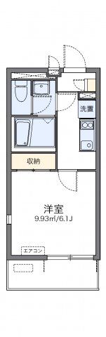 レオネクストアヴリール九条の間取り画像