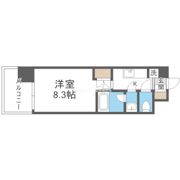 パークフラッツ江坂の間取り画像
