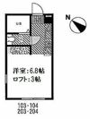 ハーミットクラブハウス追浜A棟の間取り画像