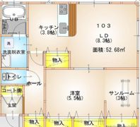 グランドゥールIの間取り画像