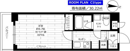 ステージファースト恵比寿二番館の間取り画像