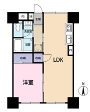 サンヴィレッヂ志木の間取り画像