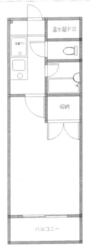 香の木ハイツの間取り画像