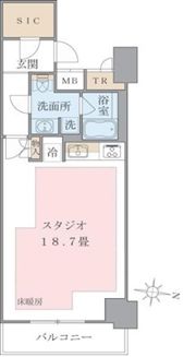 Brillia ist 東雲キャナルコートの間取り画像