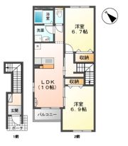 ブランピアの間取り画像
