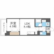 AMKレフィナード中宮の間取り画像