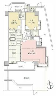 グラン・ブルー西川口の間取り画像