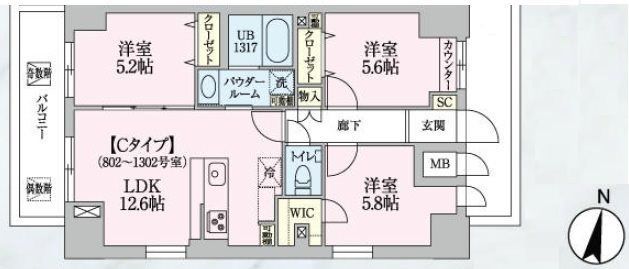 間取図