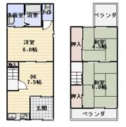 田原貸家の間取り画像