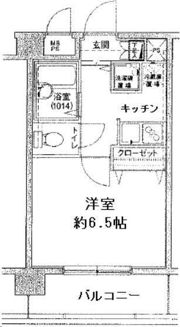 ヴェルト柿の木坂の間取り画像
