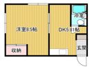 光ハイツの間取り画像