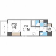 ライブガーデン江坂IXの間取り画像