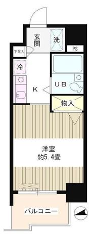 フォレスタ御苑前の間取り画像