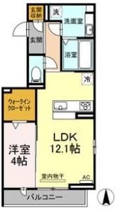 サクラハウスの間取り画像
