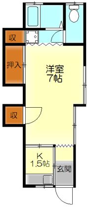 植田アパート（和庄登町）の間取り画像