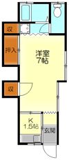 植田アパート（和庄登町）の間取り画像