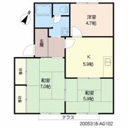 エントピア戸坂の間取り画像