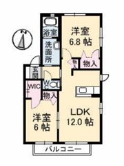 グランマスト府中本町 B棟の間取り画像