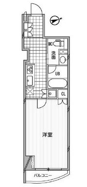 パシフィックコート中延の間取り画像