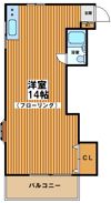 コーポヤマトの間取り画像