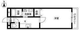 アンプルール リーブル SanteⅠの間取り画像