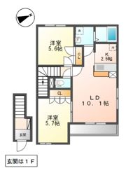プラム ツリィの間取り画像