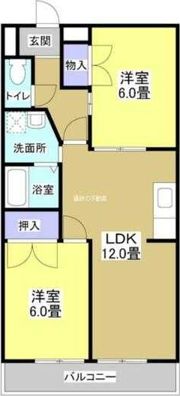サンレイク和泉の間取り画像
