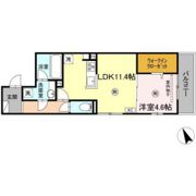 campanella舟入南の間取り画像