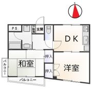 カームハイツの間取り画像
