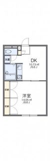 レオパレスはませんAの間取り画像