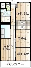 ハイマート屋島の間取り画像