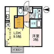 グラン マーチ Bの間取り画像